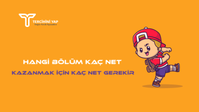 hangi bölüm kaç net