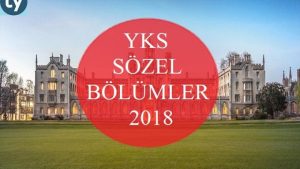 YKS Sözel Bölümler 2018