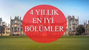 4 Yıllık En İyi Bölümler