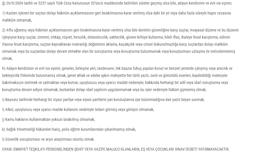 pomem 25. dönem polis alımı ne zaman? başvuru şartları nelerdir? 1 1111