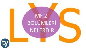 MF 2 Bölümleri, MF 2 ile Alan Bölümler