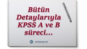 2024 KPSS A Grubu ve KPSS B Grubu Hazırlık Maratonu Başlıyor!