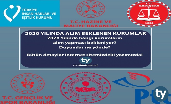 2020 beklenen kamu personel alimlari ve kurum sinavlari neler h9569 1b9f6