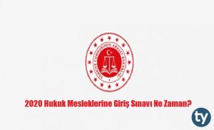 2020 Hukuk Mesleklerine Giriş Sınavı Ne Zaman? Sınava Kimler Başvuracak?