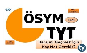 2021 TYT Barajını Geçmek İçin Kaç Net Gerekir? TYT'de Kaç Nete 150 Puan Gelir?