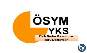 2023 YKS Fizik Konuları ve Soru Dağılımları ( ÖSYM – YÖK – MEB )