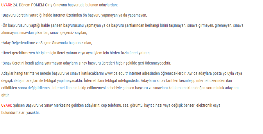 pomem 25. dönem polis alımı ne zaman? başvuru şartları nelerdir? 2 222