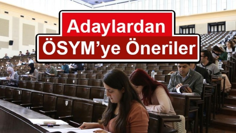 Adaylardan ÖSYM’ye Çağrı!
