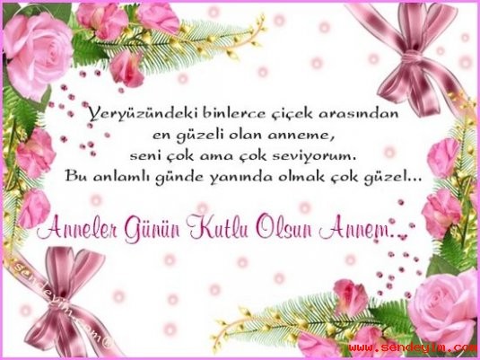 anneler günü tebriki, kutlama, anneler günü kartları ve resimleri 2 2 1
