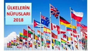 Ülkelerin Nüfusları 2023