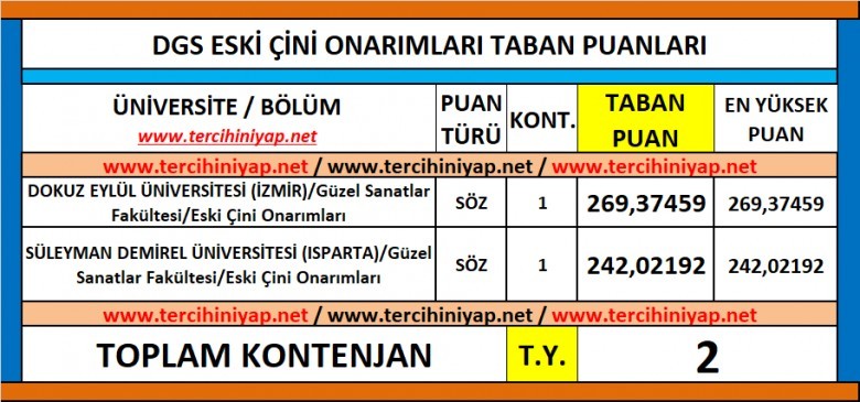 dgs eski çini onarımları 2019 taban puanları 1 6031 1 1667ea062a61293c21fb47c2fb5a382a