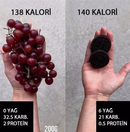 sağlıklı beslenenler dikkat! düşük kalori mi yüksek kalori mi? 6 6 8