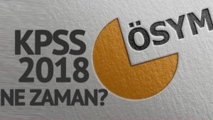 KPSS Ortaöğretim Konuları 2018