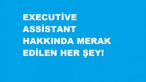 Executive Assistant Ne Demek?
