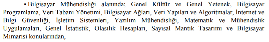 btk bilişim uzman yardımcılığı 1 bilg muh