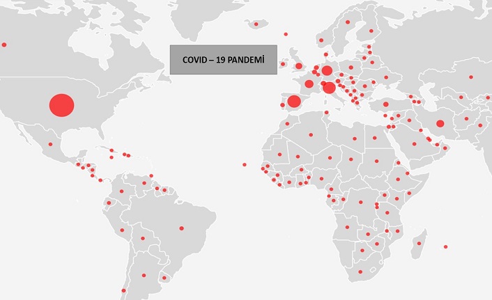 koronavirüsle birlikte dilimize giren kelimeler, kavramlar 1 covid 19 pandemy