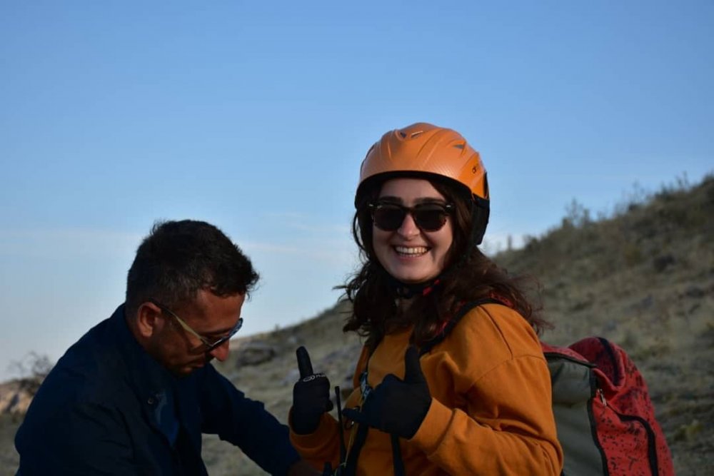 türkiye'nin yamaç paraşütü pilotu i̇lk kadın kaymakamı dilara şenoğlu! 2 whatsapp image 2019 09 11 at 16.17.43