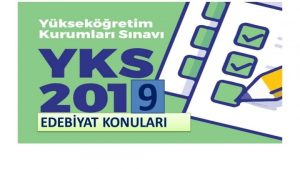 2019 YKS Edebiyat Konuları