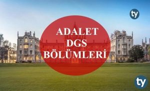 Adalet Mezunları DGS İle Hangi Bölümlere Girebilir?