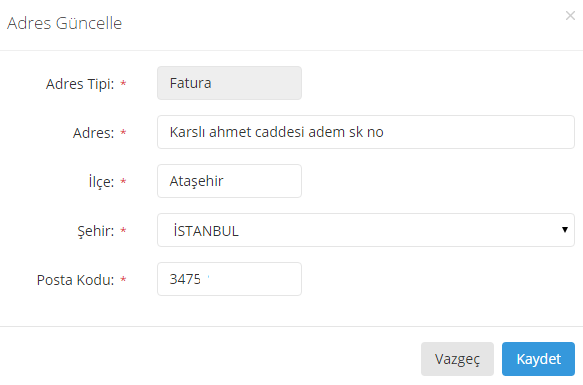 teslimat adresi ve fatura adresi nedir? nasıl yazılır? 1 adres nasil yazilir