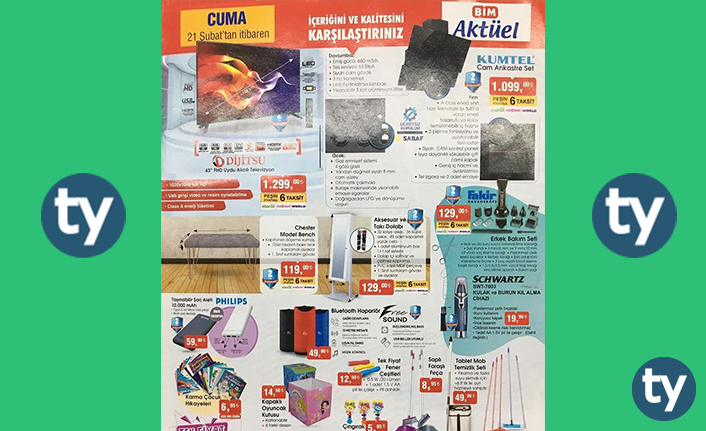 BİM Aktüel 28 Şubat-5 Aralık 2020 İndirimli Ürünler Kataloğu