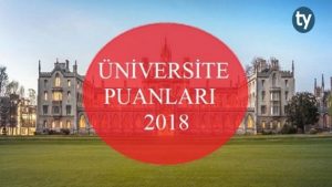 Üniversite Puanları 2018