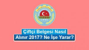 Çiftçi Belgesi Nasıl Alınır 2023