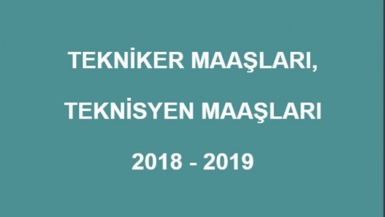 Tekniker Maaşları 2023