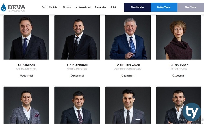 deva partisi ne zaman kurulmustur deva partisi nin kurucular kurulunda kimler bulunmaktadir h10739 a0405
