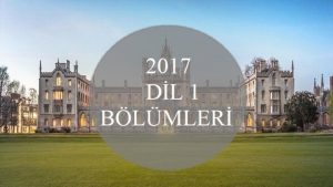 DİL 1 Bölümleri 2023