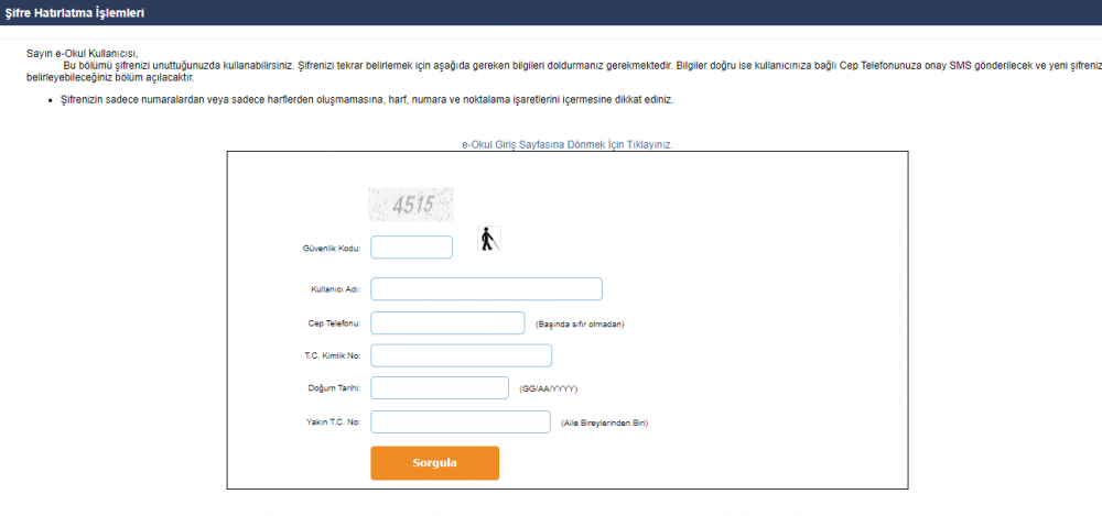 e-okul'a nasıl girilir? e-okul öğrenci ve veli giriş ekranı 2 e okul sifre degistirme
