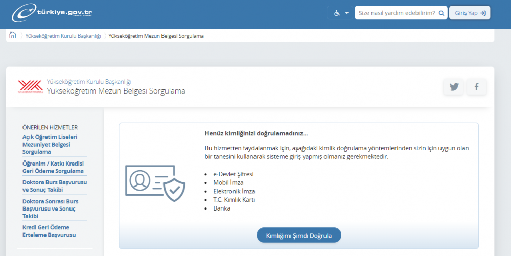 mezuniyet tarihi nedir? nereden ve nasıl öğrenilir? 2 edevlet universite mezuniyet tarihi sorgulama