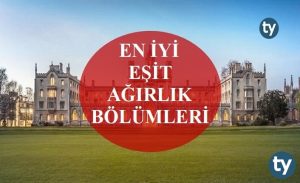 En İyi Eşit Ağırlık Bölümleri Nelerdir?