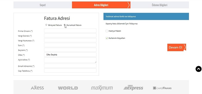 teslimat adresi ve fatura adresi nedir? nasıl yazılır? 2 fatura adresi nedir