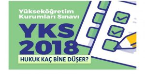 Hukuk Kaç Bine Düşer 2018 YKS