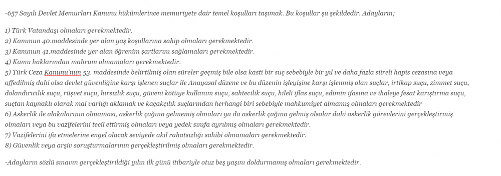 sgk denetmen yardımcılığı sınavı nasıl? sınav konuları nelerdir? nasıl çalışılır? 1 genel koyullar 1