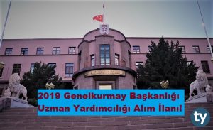 Genelkurmay Başkanlığı Silahlı Kuvvetler Uzman Yardımcılığı Alım İlanı 2019