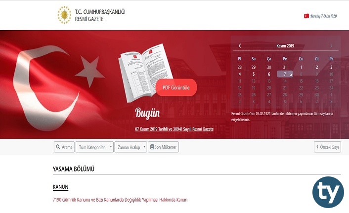 gumruk kanunu degisiklikleri resmi gazete de yayimlandi h9196 53b20