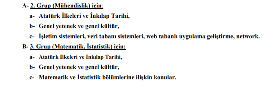 gelir uzman yardımcılığı sınavı konuları nelerdir? 3 guy muh mat