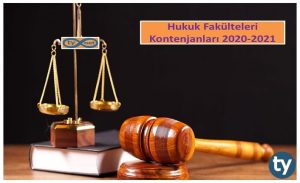 Hukuk Fakülteleri Kontenjanları 2020-2021 En Fazla Kontenjan Hangi Üniversitelerde Açılmıştır?