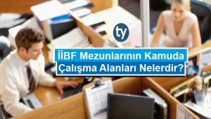 İİBF Mezunlarının Kamuda Çalışma Alanları