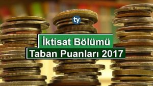 İktisat 2017 Taban Puanları