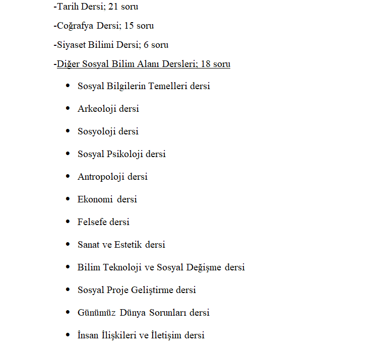 kpss sosyal bilgiler öğretmenliği öabt konuları ve soru dağılımı 2 image 148