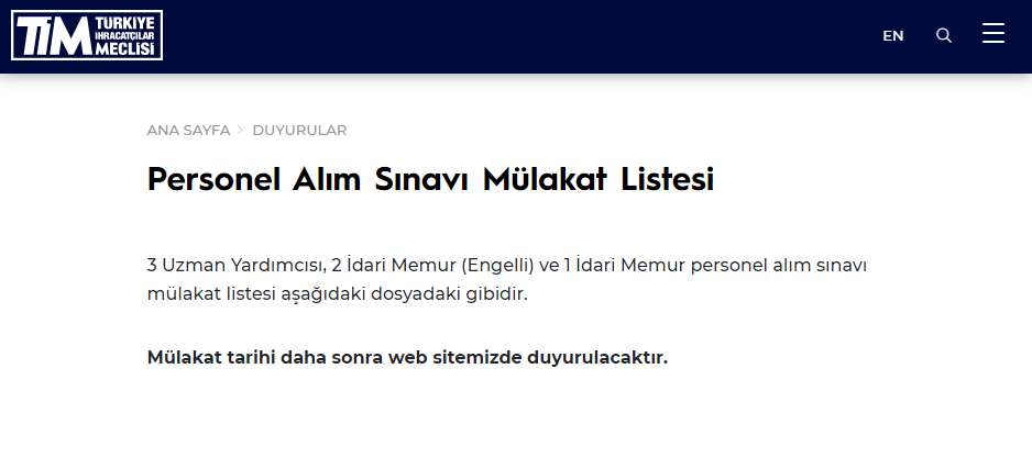 2020 türkiye i̇hracatçılar meclisi ti̇m personel alımı i̇ptal edildi 1 image 182