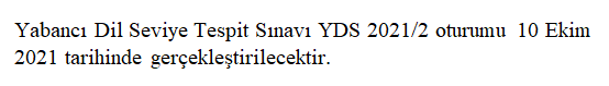 2021 yds/2 sonbahar başvuruları ve sınavı ne zaman yapılacak? 2 image 208