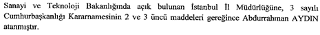 cumhurbaşkanı tarafından çok sayıda önemli atama kararı resmi gazetede yayımlandı 12 image 222