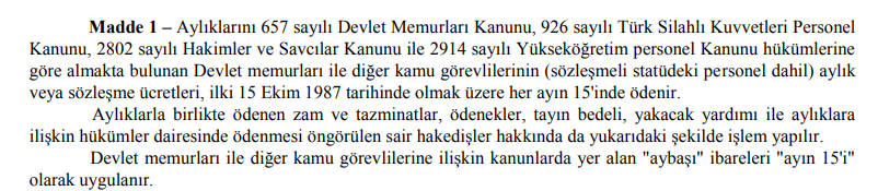 memurun ay başı ne zaman? memur maaşları neden ayın 15'inde yatar? 1 image 72