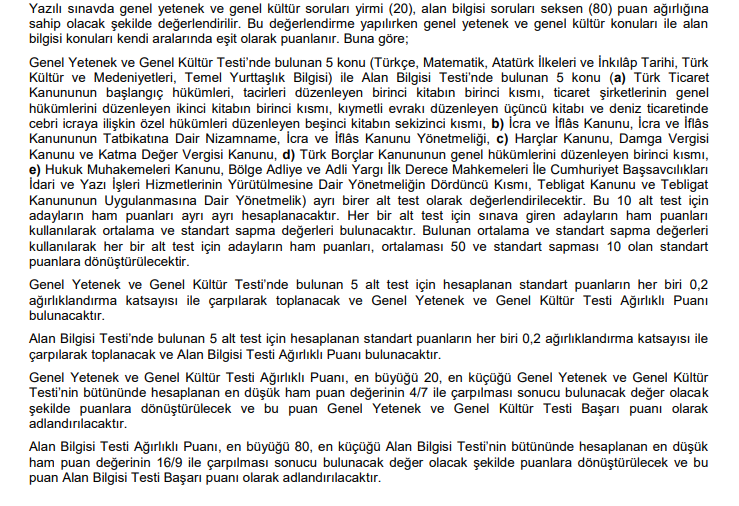 i̇cra müdürlüğü ve müdür yardımcılığı sınavı puan hesaplaması nasıl yapılır? 1 image 91