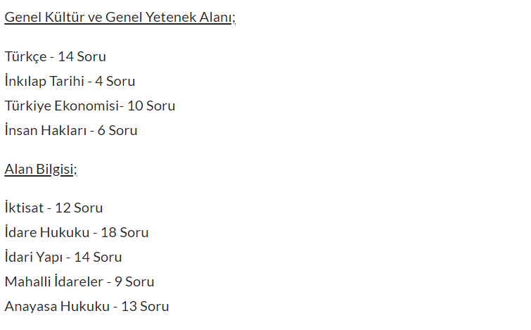 109. dönem kaymakam adaylığı sınavı soruları ve cevapları 1 kaymakamlyk konu 3
