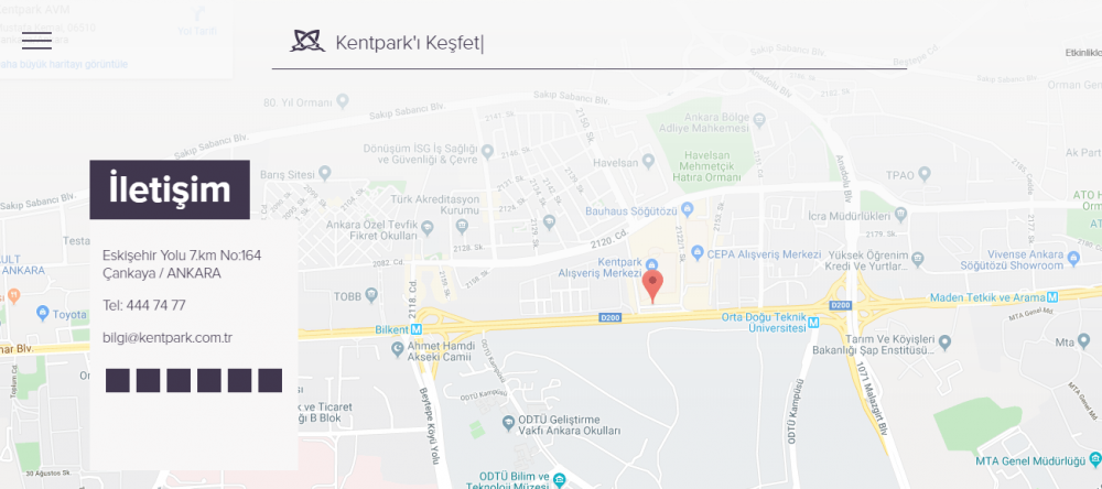 kentpark avm kaçta açılır? kaçta kapanır? çalışma saatleri nasıl? 2 kentpark iletisim